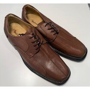 Studio Belvedere Bay Bridge Leather Oxford Shoes Mens 14D Brown Brazil Casual